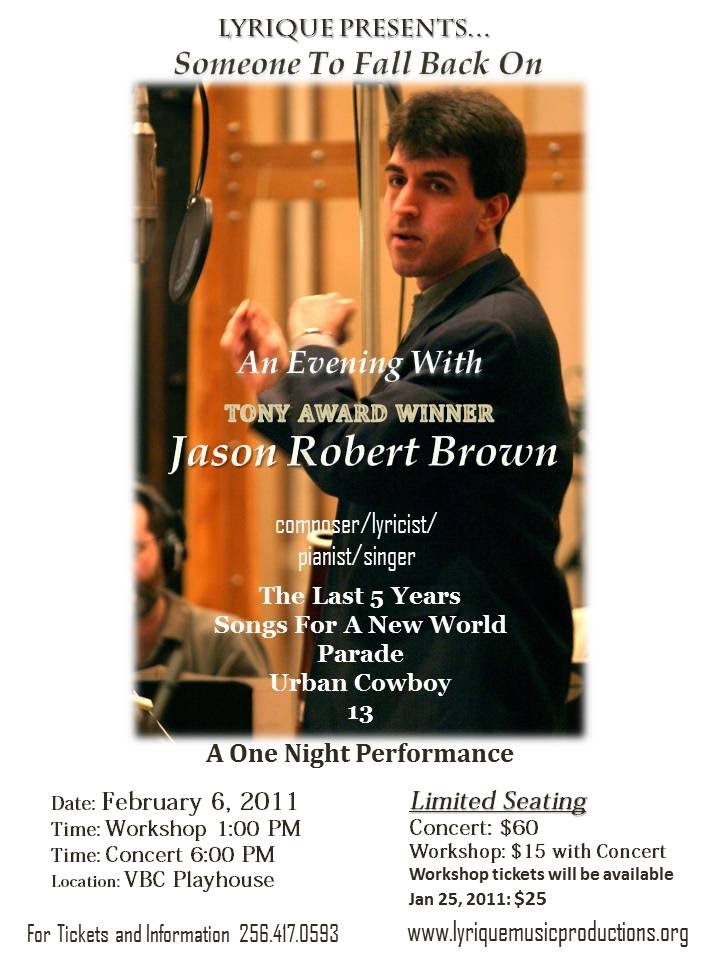 An Evening with Jason Robert Brown